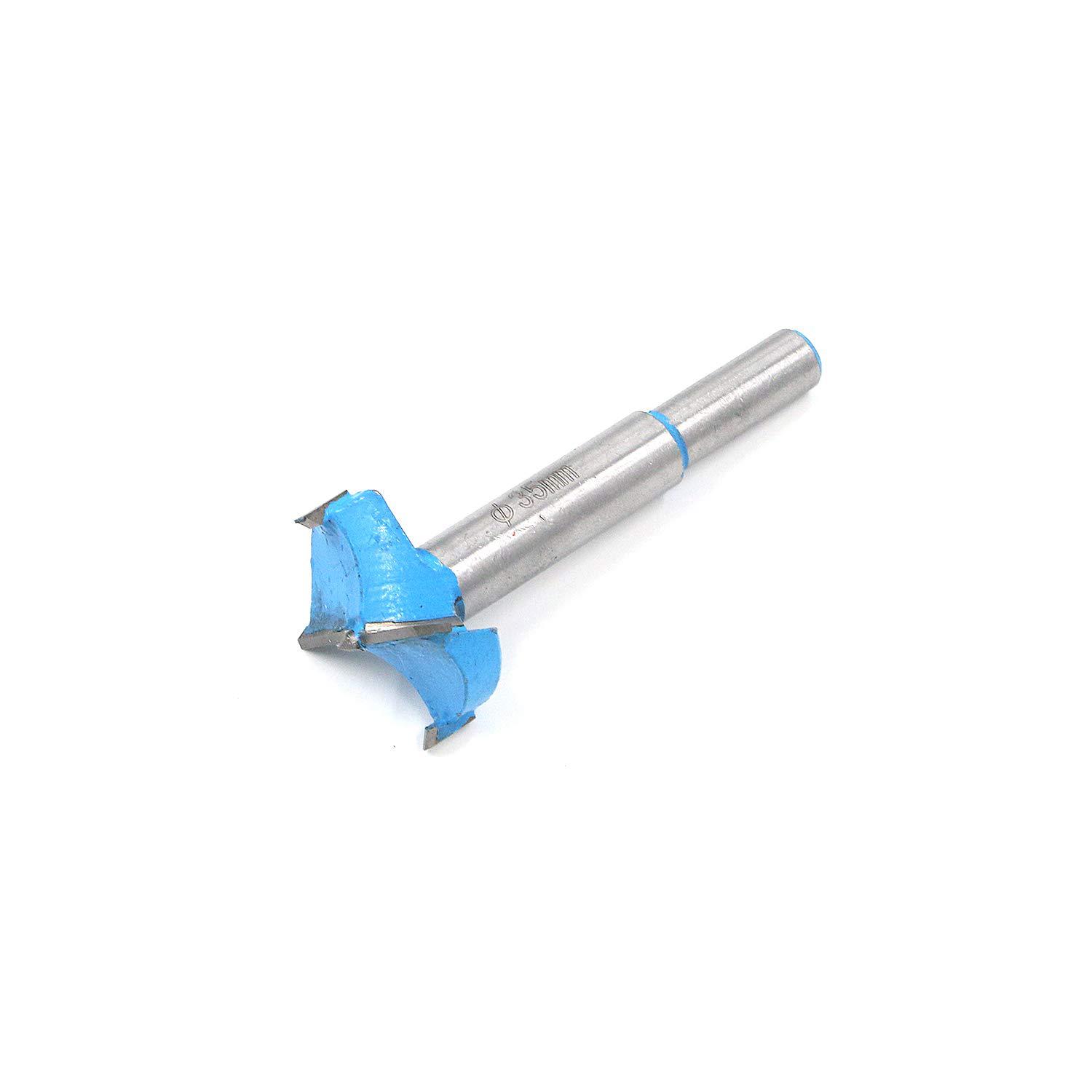 Hinge woodworking hole opener, wood board hole puncher, hard alloy woodworking drill bit, for sheet metal hinges Item Picture
