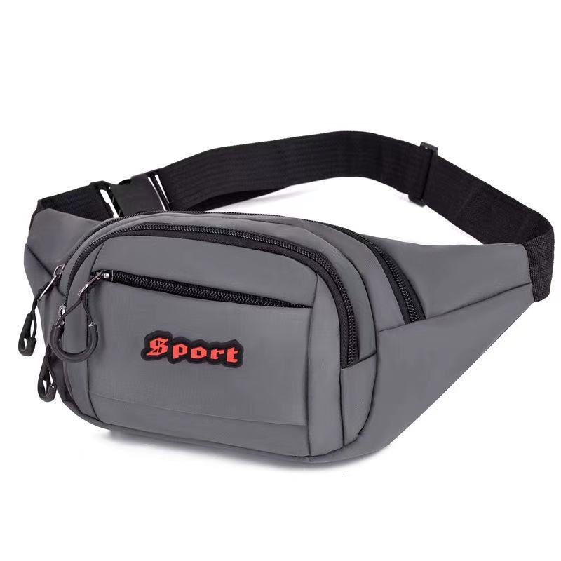 New multi-functional sports waist and chest bag, large-capacity men's and women's cashier and money collection business bag, waterproof outdoor mobile phone case undefined