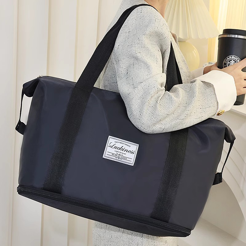 Large-capacity expandable travel bag, trolley case, handbag, portable storage bag for business trips, short-distance portable luggage bag Specification image