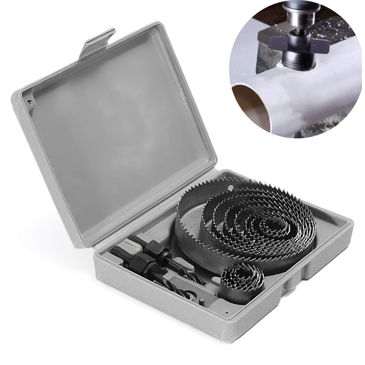 13-piece set of woodworking downlight hole opener, 5-piece set of gypsum board hole opener, 8-piece set of woodworking hole opener Application Scenario