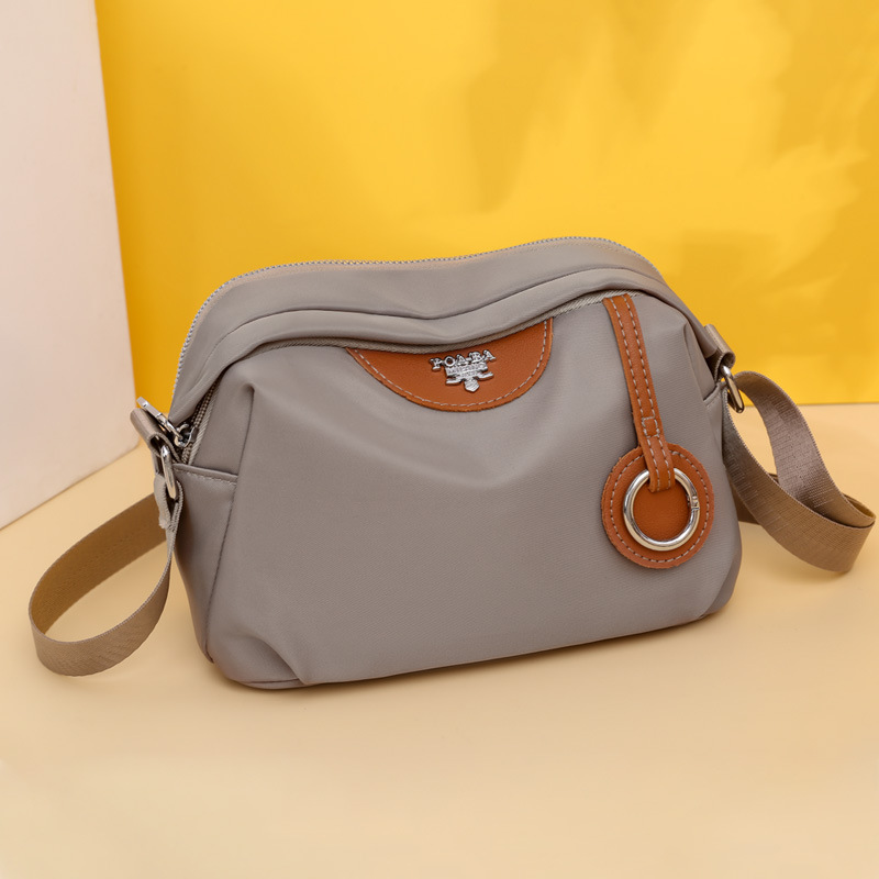 The 2023 new Oxford cloth women's bag, crossbody bag, casual mom bag, trendy large-capacity single-shoulder canvas bag
