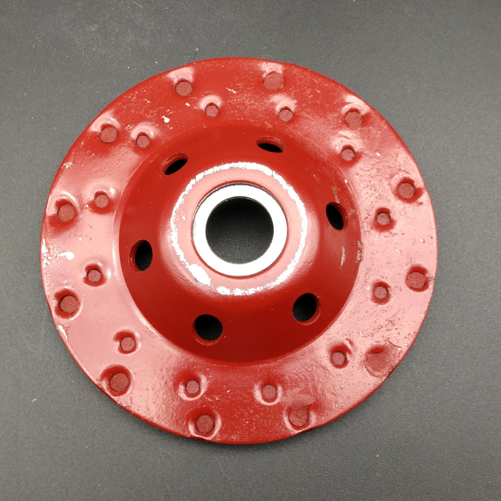 Diamond thickened bowl grinding disc, diamond bowl grinding disc, grinding disc, marble cement concrete grinding wheel, marble disc Specification image
