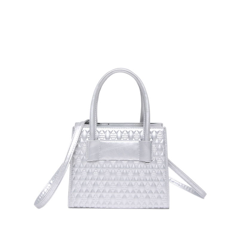 Korean style fashionable handbag for women 2024 autumn new versatile embossed single-shoulder bag, elegant commuting crossbody bag undefined