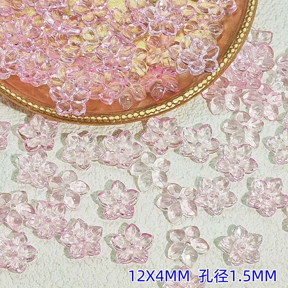 Best-selling dreamy glazed colored ancient-style hydrangea jewelry diy hairpins, bracelets, necklaces, small flower material accessories undefined