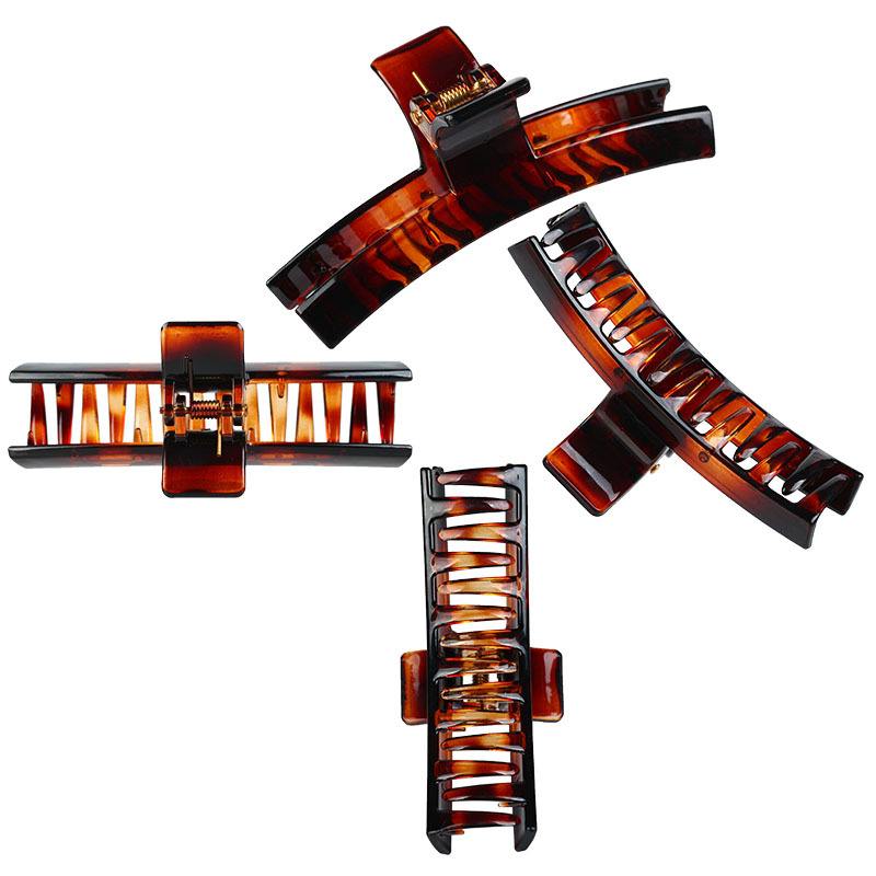 Xiaohongshu bloggers are highly recommending diy hairpin accessories for women, such as a simple one-line hair clip and a 10-centimeter large updo hair clamp details Picture