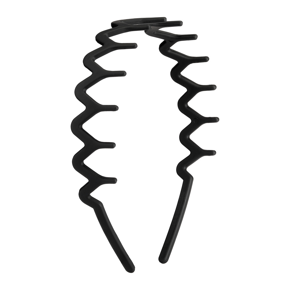 The new popular "Little M" hairband for women to wash their faces, the small hair hole headband, the bangs hairpin, is simple and versatile, with anti-slip and toothed features Item Picture