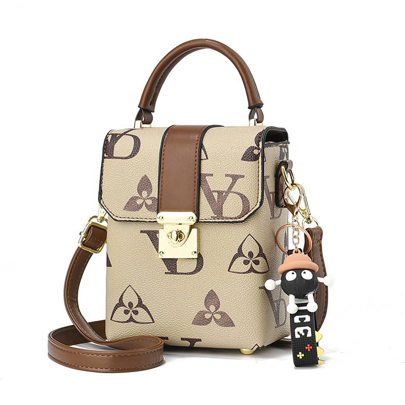 The new Korean version of the Dixi simple single-shoulder crossbody bag for women in the summer of 2025 is versatile and suitable for summer mobile phones Item Picture