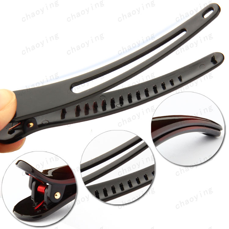 Hair care products are available in different sections, including large, medium and small gradient color duckbill clips from Europe and America, as small gifts for hair dryers details Picture