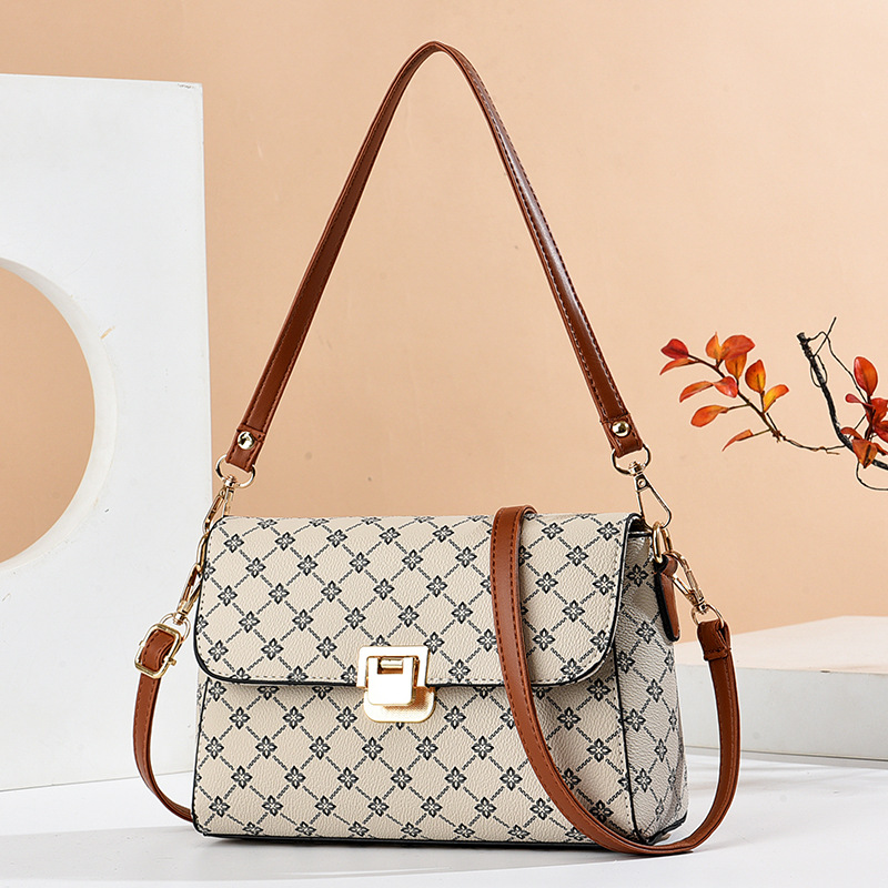 Summer versatile and high-quality women's bag, 2025 new trendy single-shoulder bag, soft leather small bag, crossbody bag, lightweight women's bag undefined