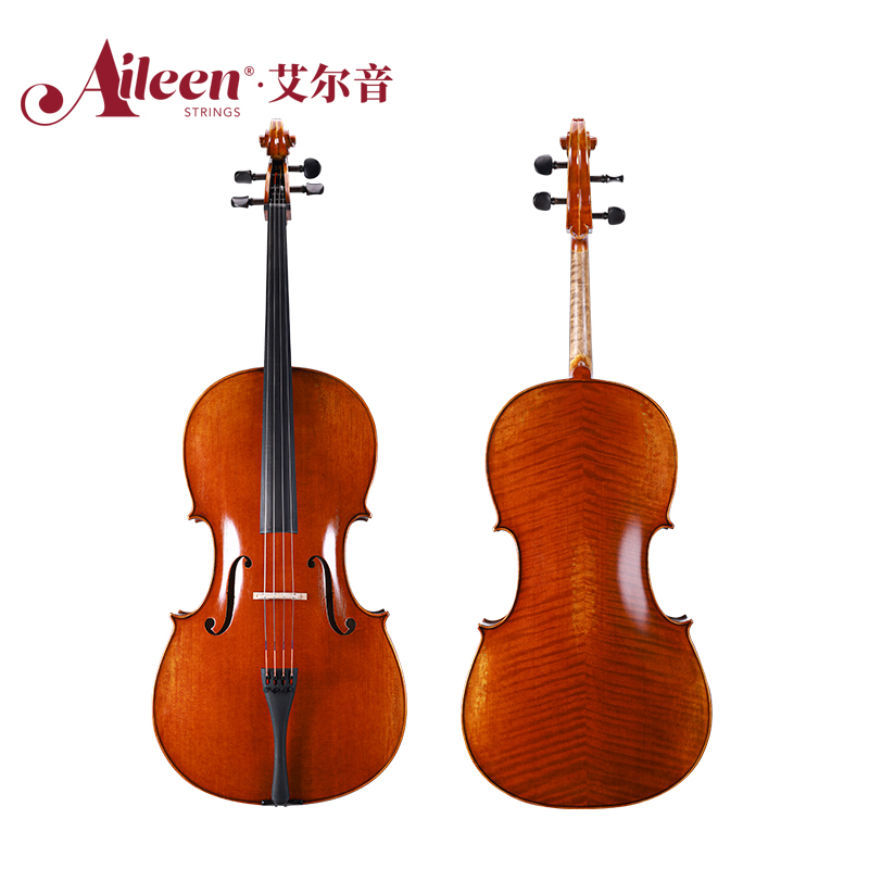 XC34 Aileen艾尔音手工实木制作大提琴考级专业演奏级进口欧料西洋乐器