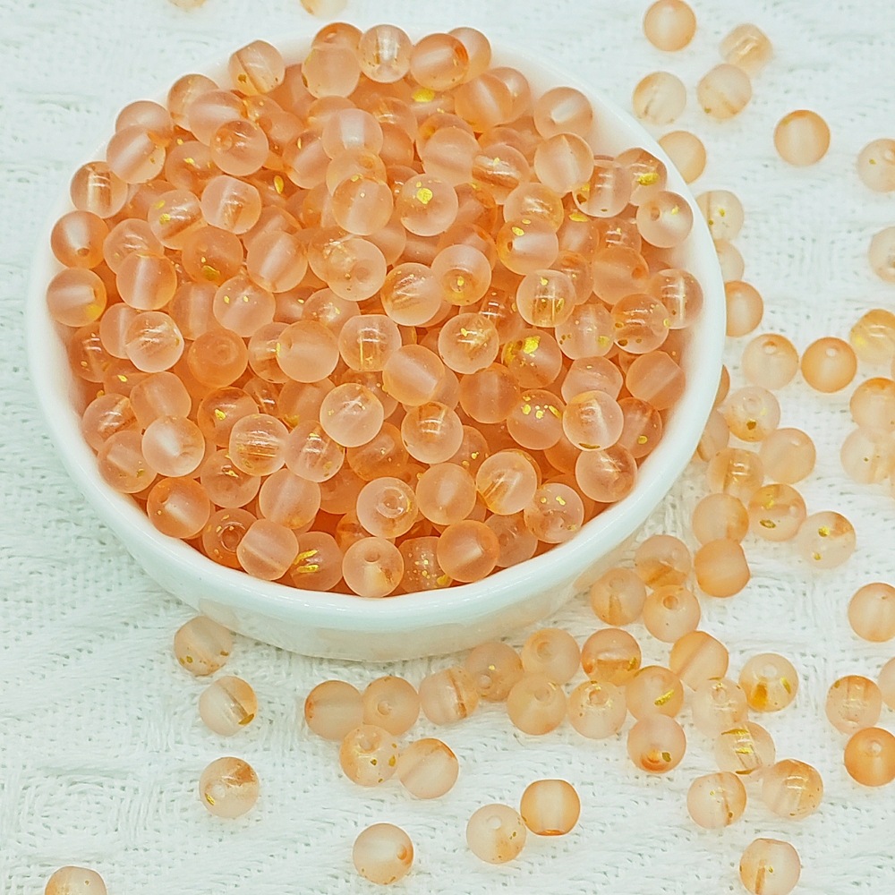 وتوزع قطع غيار سوارات DYY اليدوية ذات جودة عالية جداً من الخرز السحري الزجاجي الشفاف (6 مم/8 مم) undefined