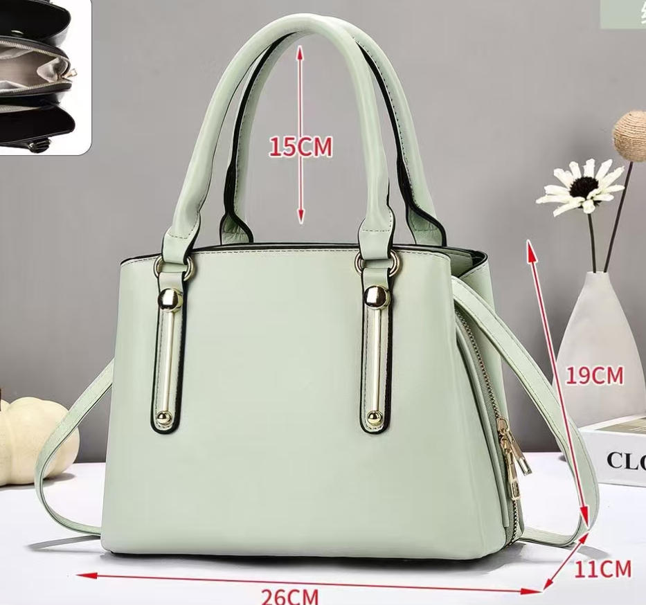 PU women's bag for all seasons, lightweight crossbody small bag, foreign trade coin purse, leather, fashionable