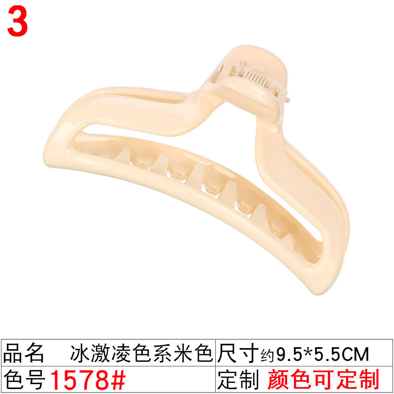 韩版网红风领结款抓夹 8公分橡皮漆工艺夏季热销大发卡学生洗澡夹 undefined