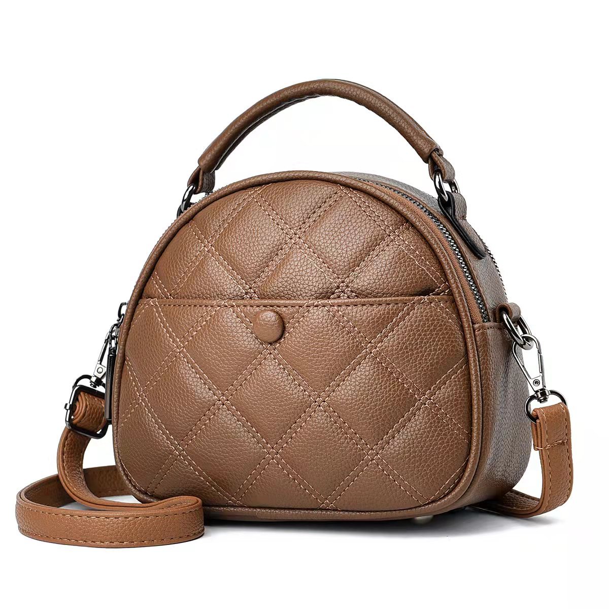 Korean-style trendy women's single-shoulder bag, versatile new spring and summer crossbody bag, handbag, elegant women's bag, small bag details Picture