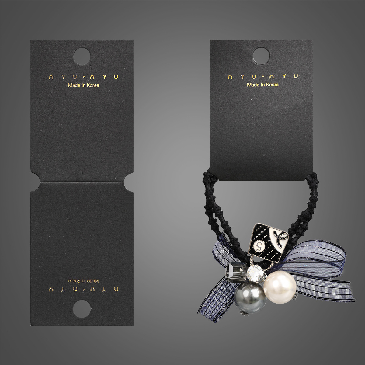 Wholesale of high-end bracelets, paper cards, hair accessories, folded scarves, card accessories, packaging and hanging cards full image
