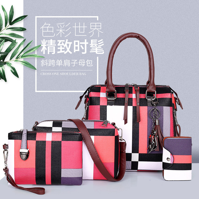 Autumn and winter fashion retro handbag for women, 2019 new style, trendy ladies and moms, elegant single-shoulder, slanted, urban simplicity