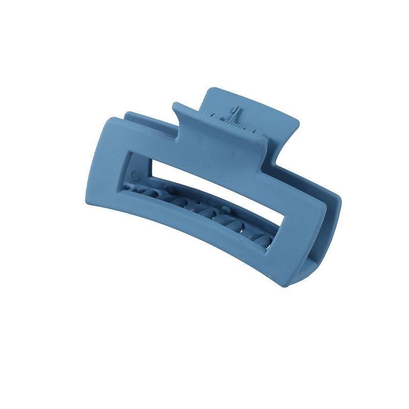 2023 Summer New Collection: Korean version Klein blue hair clip, women's blue hairpin, elegant shark clip headwear Item Picture