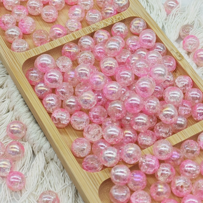 New 10mm electroplated AB colored jade broken bead bracelet, DIY handcrafted bead accessories, wholesale of glass and glass beads undefined