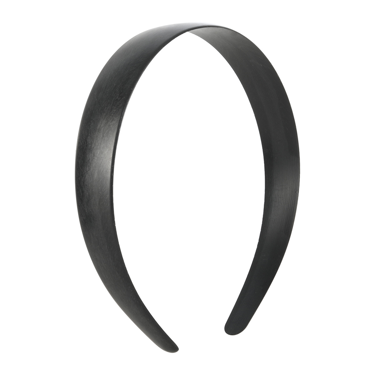 2.5 Black hairband without teeth on the bow surface 37.5 DIY handcrafted hair accessory with a curved black fabric bow Item Picture