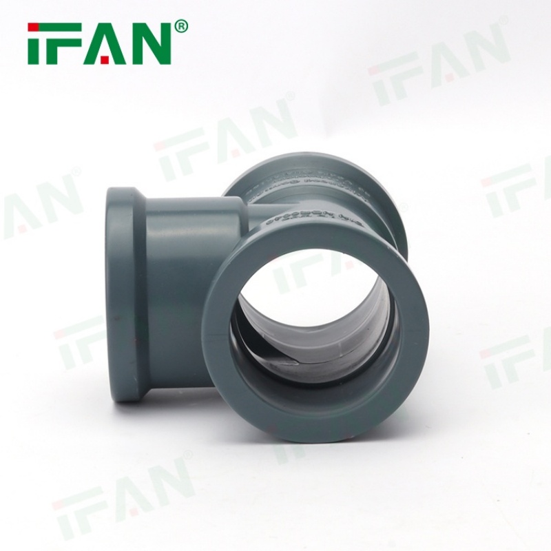 Plastic Pipe Manufacturer Wholesale CPVC Pipe Fitting Tee Application Scenario