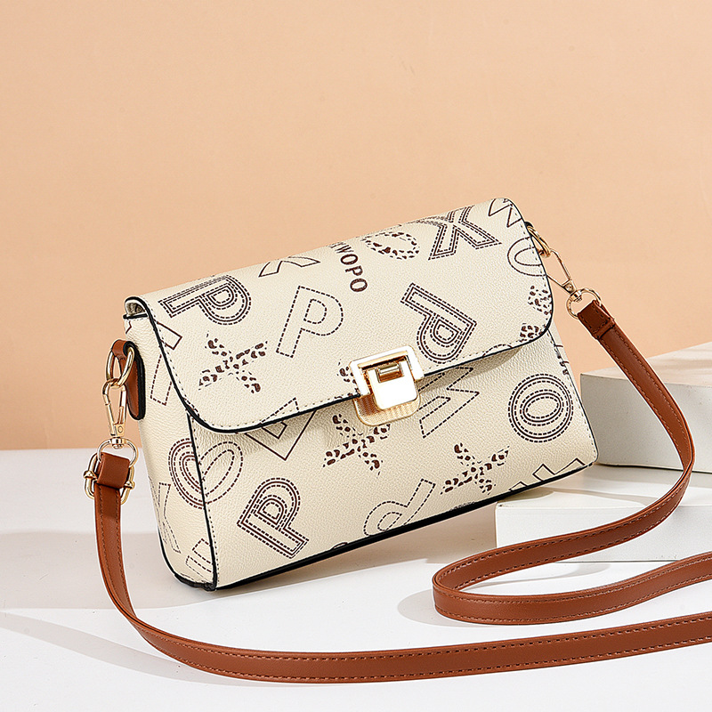 Summer versatile and high-quality women's bag, 2025 new trendy single-shoulder bag, soft leather small bag, crossbody bag, lightweight women's bag full image