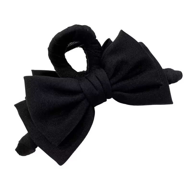 Bow clip women's high-end style 2025 new autumn and winter shark clip large hair volume, back of the head hair clip headwear Item Picture