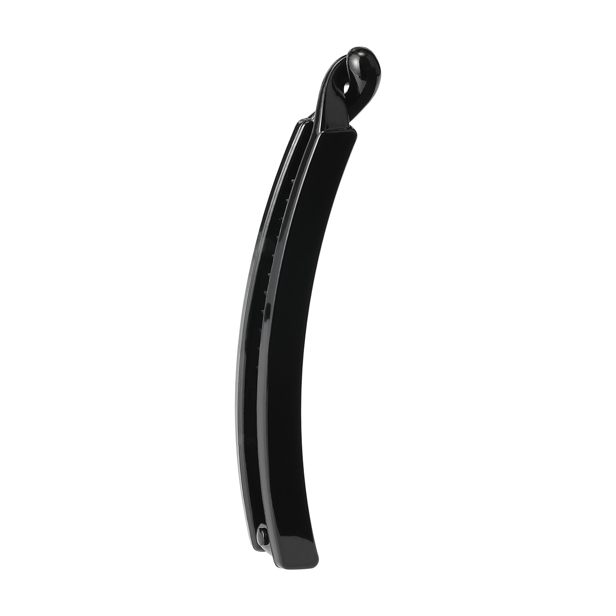 9.6 cm slim high-end twist clip Moon hair clip, elegant banana twist clip high ponytail clip diy Item Picture