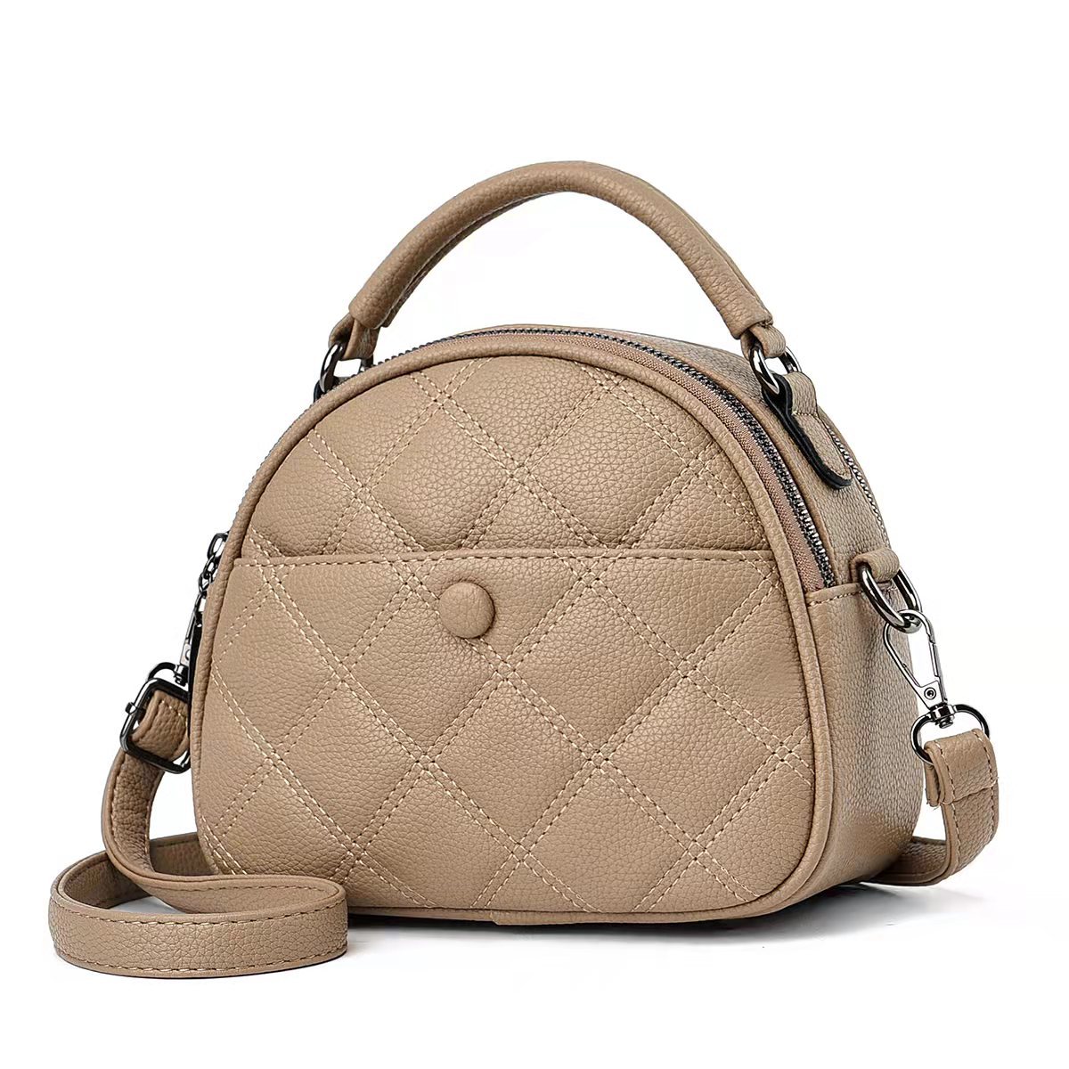 Korean-style trendy women's single-shoulder bag, versatile new spring and summer crossbody bag, handbag, elegant women's bag, small bag Specification image
