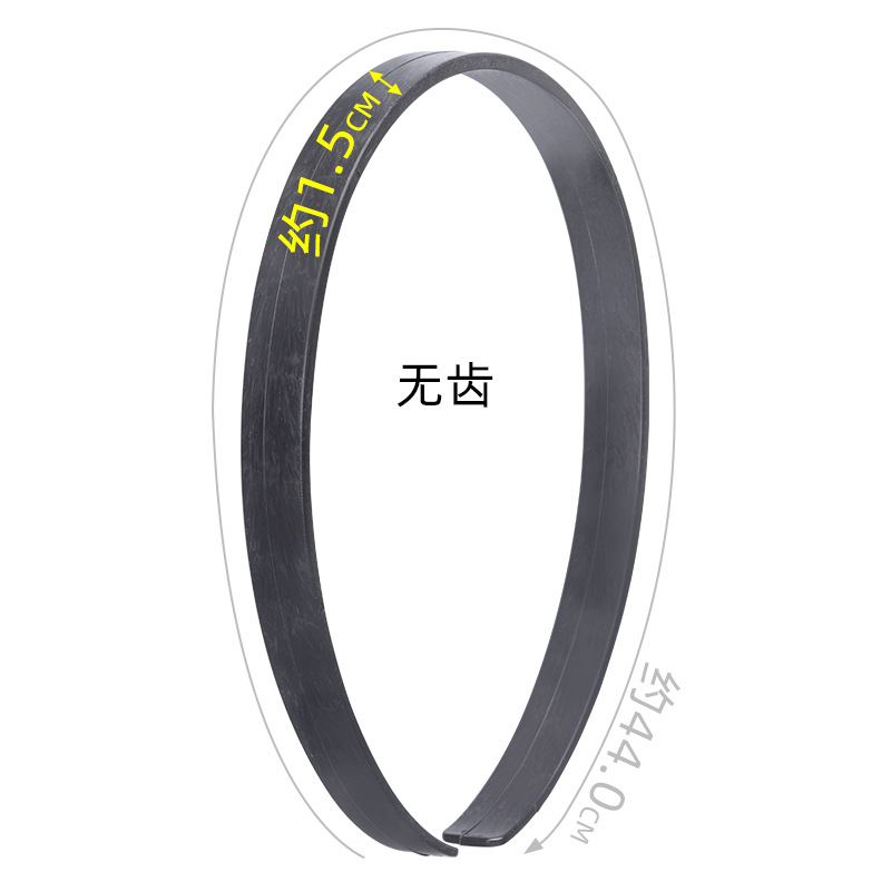 DIY plastic roughcast headband hat accessories for sun protection caps with 43 black shell caps Specification image