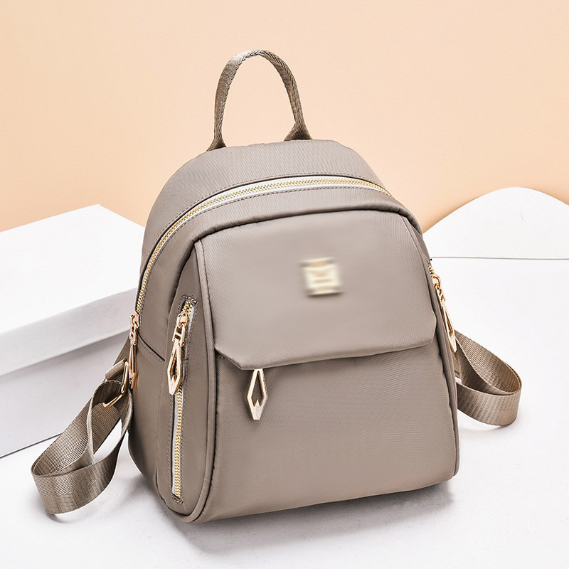 A new type of soft leather travel backpack for middle-aged women from the manufacturer, a large-capacity single-shoulder and double-shoulder bag for mothers undefined