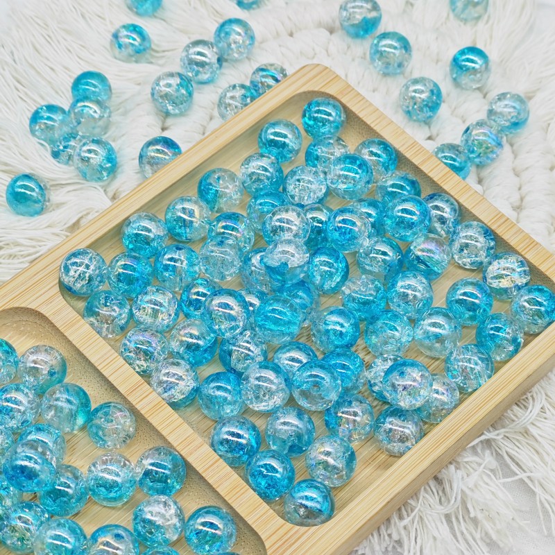 New 10mm electroplated AB colored jade broken bead bracelet, DIY handcrafted bead accessories, wholesale of glass and glass beads undefined