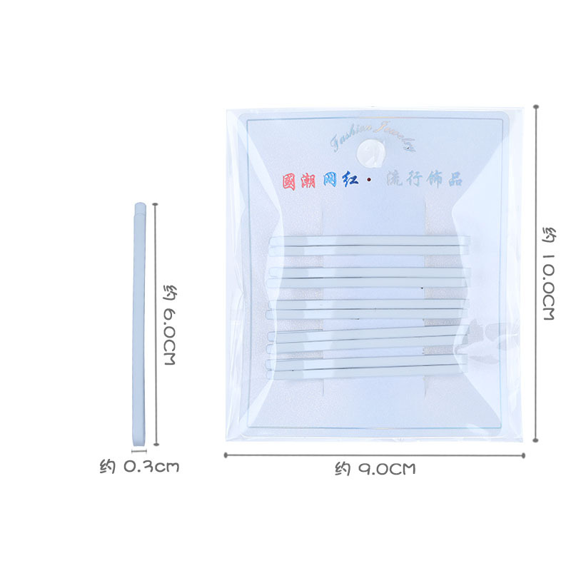 Nurse cap fixing clip, white 6cm straight clip, hairpin, fringe clip, side cap clip for hospital nurses details Picture