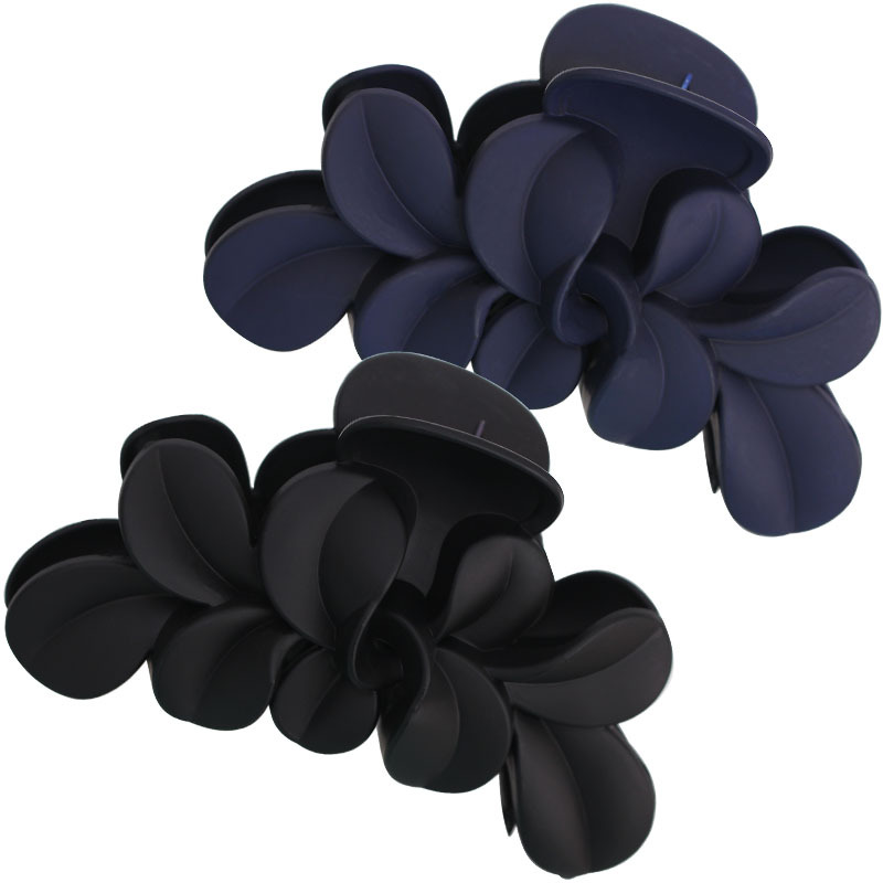 Direct sales from the manufacturer of large-sized leaf, large-claw, large-volume, multi-strand hair gripper from Europe and America. 13CM lady's strange hand for women