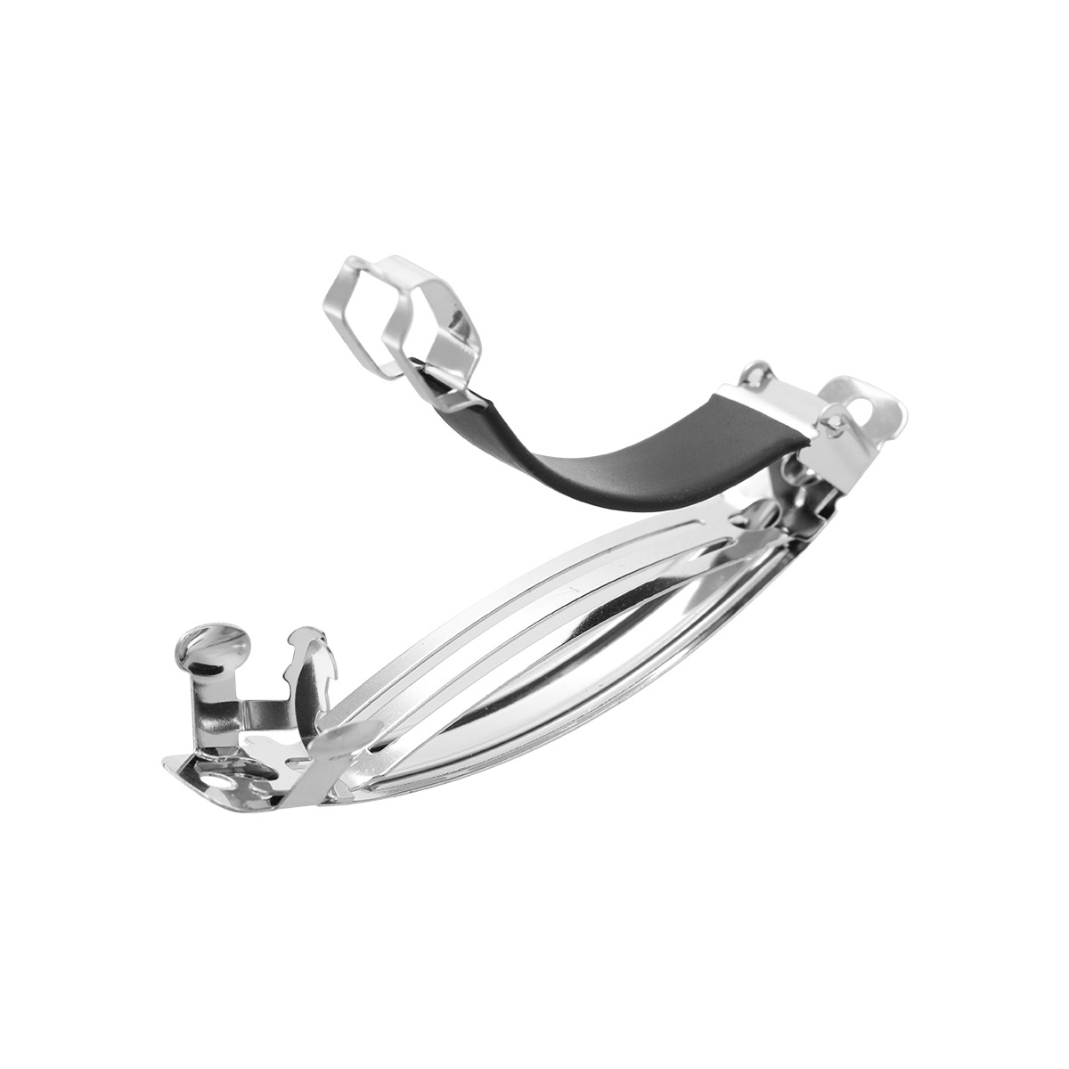 Handmade diy jewelry accessories, spring clips, jump clips, Japanese and Korean three-piece arched spring clips, bow automatic clips Item Picture