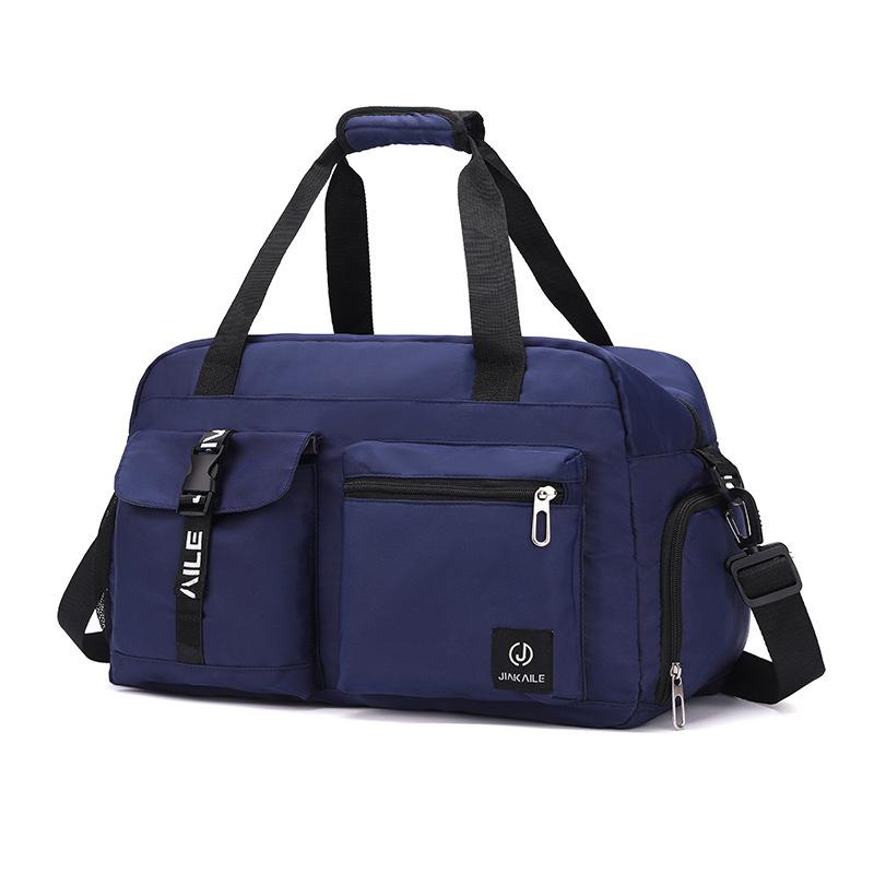 Short-distance travel bags, men's large-capacity luggage bags, business trip handbags, storage bags, dry and wet separation bags, sports and fitness bags details Picture