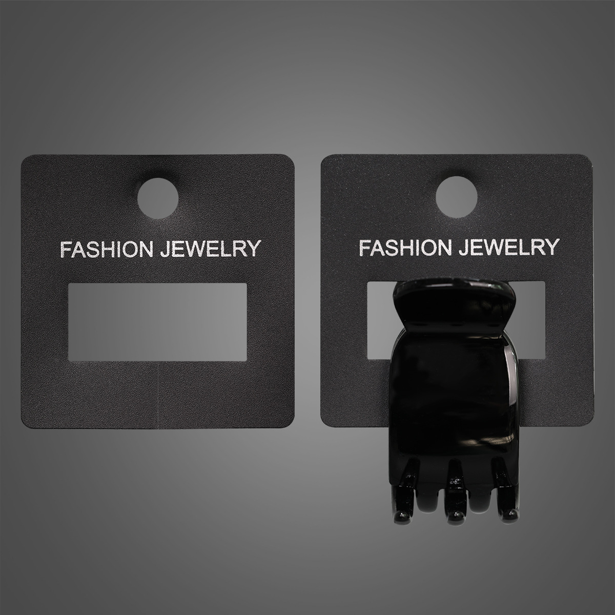 New hollowed-out grab card, shark clip card paper, Douyin live hair accessory, multi-size suitable packaging card full image