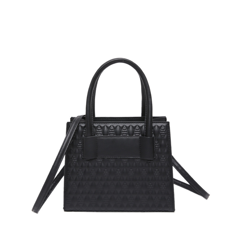 Korean style fashionable handbag for women 2024 autumn new versatile embossed single-shoulder bag, elegant commuting crossbody bag Item Picture