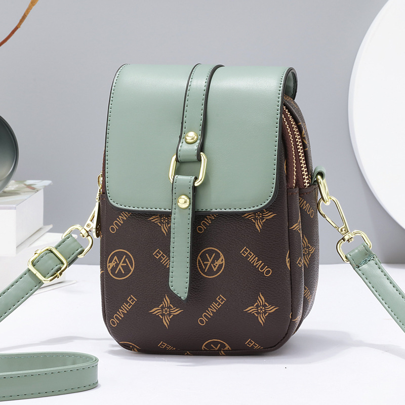 Korean-style simple square bag, fashionable and versatile single-shoulder crossbody bag, trendy mini mobile phone bag for women details Picture