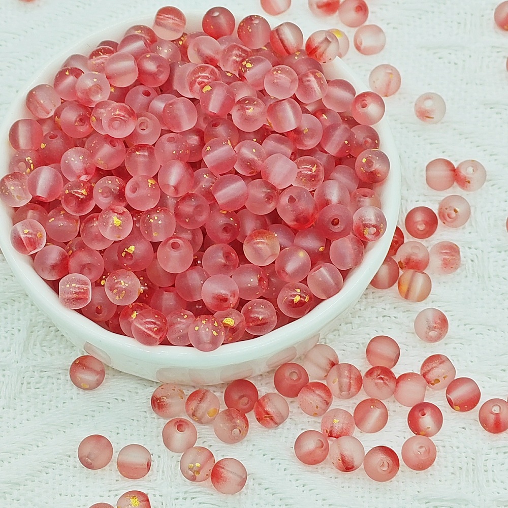 وتوزع قطع غيار سوارات DYY اليدوية ذات جودة عالية جداً من الخرز السحري الزجاجي الشفاف (6 مم/8 مم) undefined