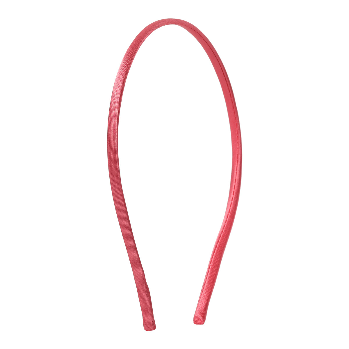 Metal 0.5 cm twisted rod hair band, colored fabric headband, diy handcrafted materials, hair clips, hair holes, Yiwu accessories batch Item Picture