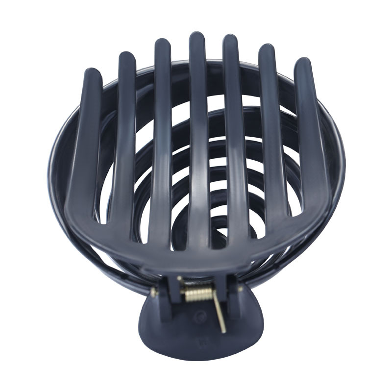 Henan Xuchang flower bud wig claw clip, large and small hair bud single side horizontal clip, PP material nine-flower hair claw accessory details Picture