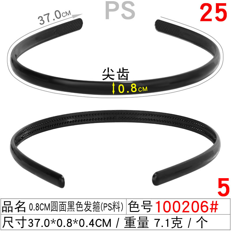Wash face hair band, women's mask, toothed anti-slip hair pressing and breaking hair band wholesale women's black hair clip headband undefined