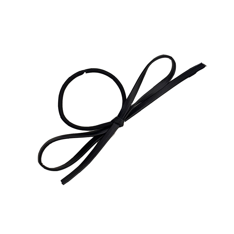 Korean-style simple butterfly tie hair band, girls' high school elastic back head bun hair band hair rope ponytail magic tool Item Picture