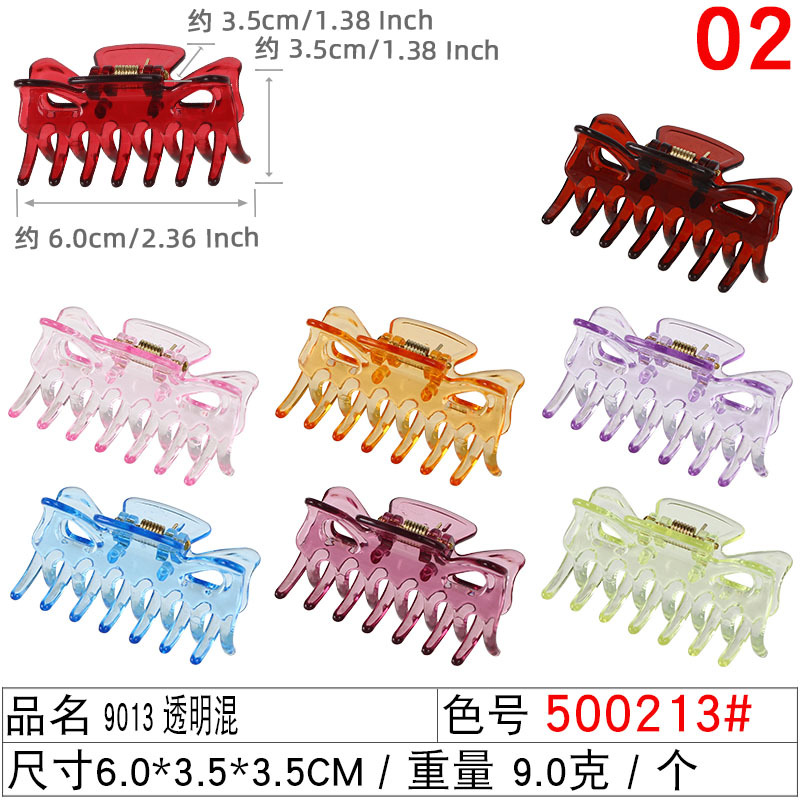Spring and summer ladies' bath clips, large, medium and small wig accessories, grab clips wholesale, high ponytail hairpins and hair clips undefined