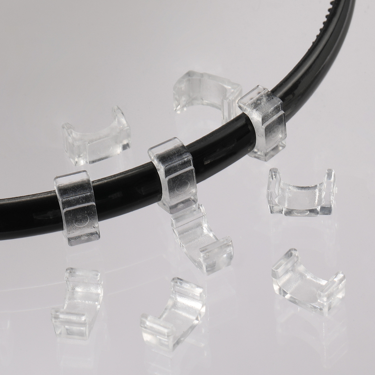 Factory direct sales of diy 8mm children's headbands, hair bands, fixed clips, sticky headbands, clips and hair accessory diy Specification image
