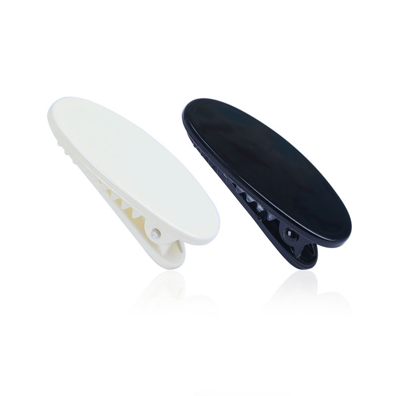 diy accessory: Oval duckbill clip, transparent candy-colored hair clip, cream glue material, handcrafted hair accessory Specification image