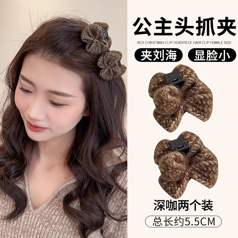 高级感镶钻蝴蝶结小发卡气质刘海夹侧边碎发夹小巧精致小抓夹发饰详情图11