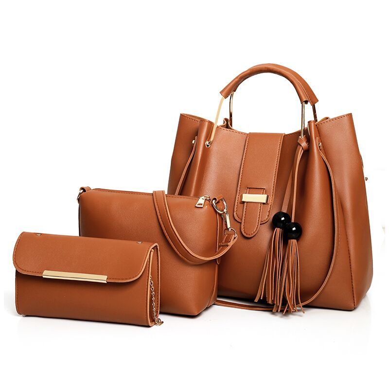 The 2020 new crossbody women's bag, single-shoulder hand-carry bucket, women's bag, mother-and-child bag and mommy bag are all versatile Item Picture