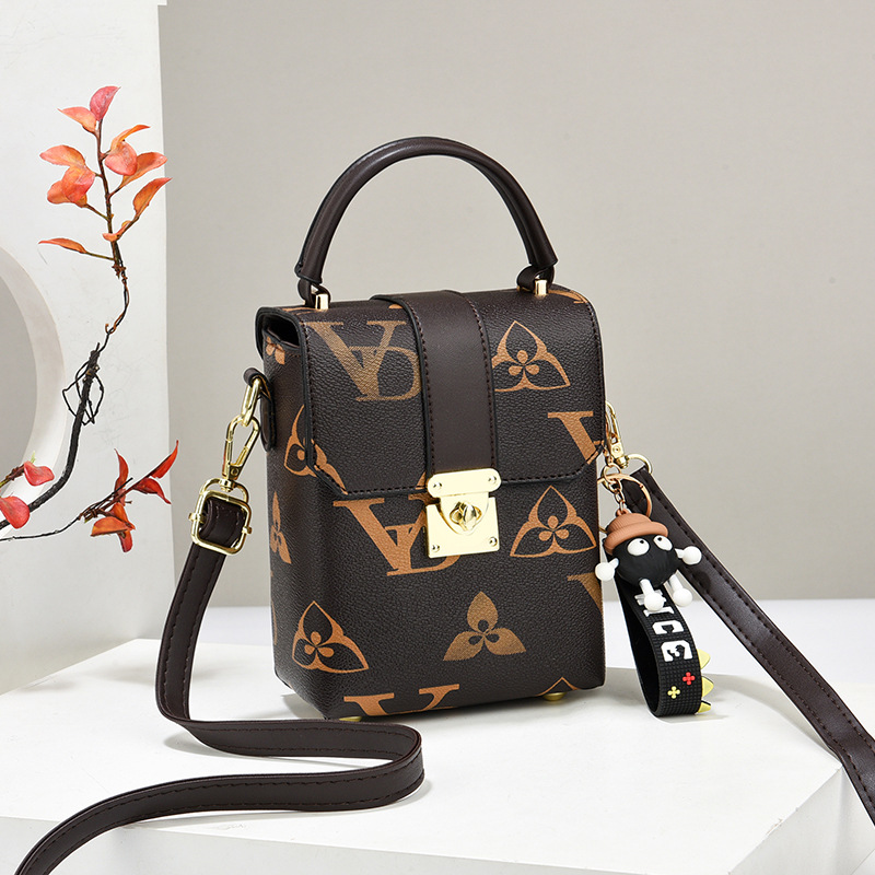 The new Korean version of the Dixi simple single-shoulder crossbody bag for women in the summer of 2025 is versatile and suitable for summer mobile phones undefined