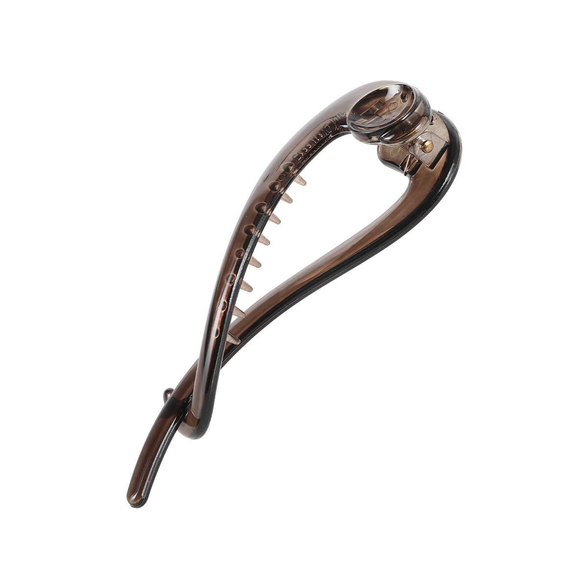 Simple and elegant ladies' twisted hair clips, high-end back of the head, hairpin, 8-shaped versatile hair accessory, hair clip manufacturer wholesale Item Picture
